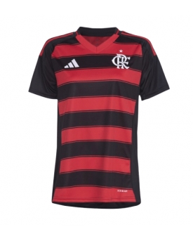 Flamengo Maglia Gara Casa Repliche 2025-26 Donna Maniche Corte
